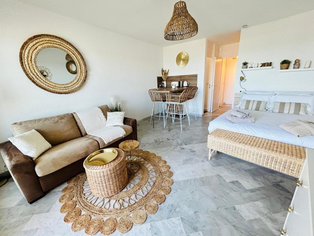 לה גרנד מוט Studio Chic & Cosy Vue Mer, Clim, Parking מראה חיצוני תמונה